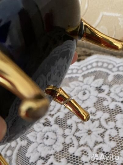 Шкатулка фарфоровая размер 11/7