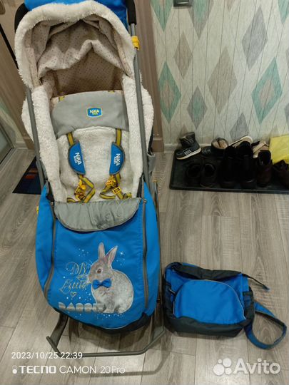 Санки коляска ника 7 6