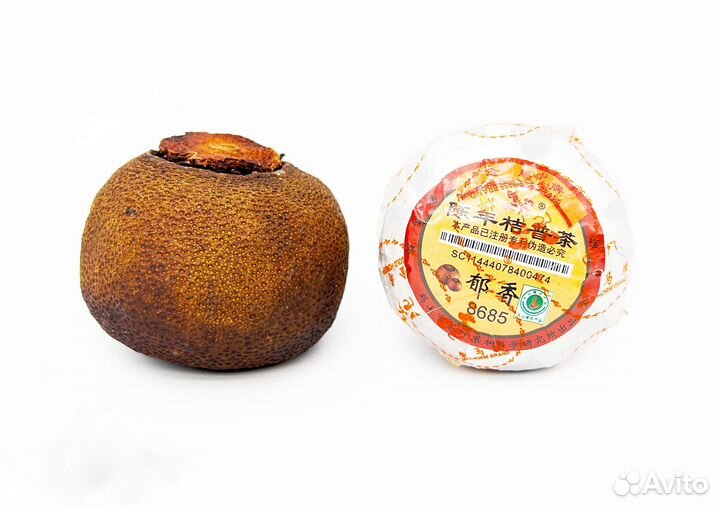 Пуэр в Мандарине «8685» Шу, 2018г