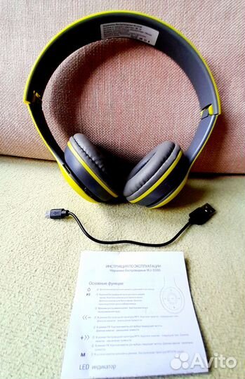 Новые беспроводные наушники WJ-S590