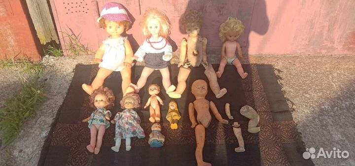 Куклы СССР гдр коляска, стул