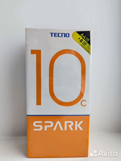 TECNO Spark 10c, 4/64 ГБ