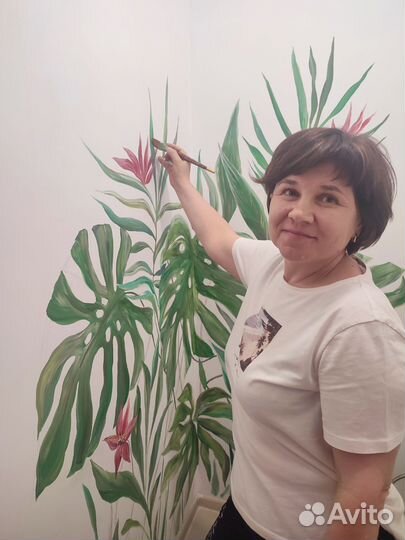 Роспись на стенах