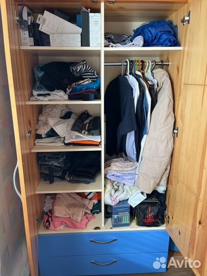 Шкаф детский сосна