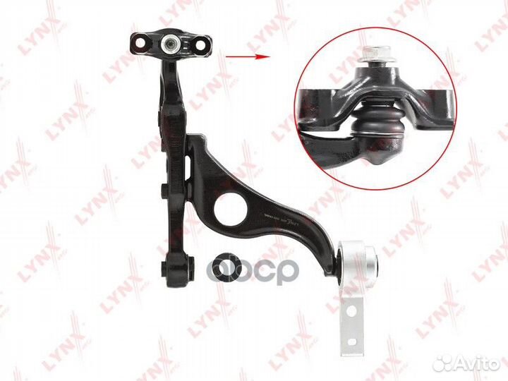 Рычаг mazda 6 07- пер.подв.ниж.лев. C5466L lynx