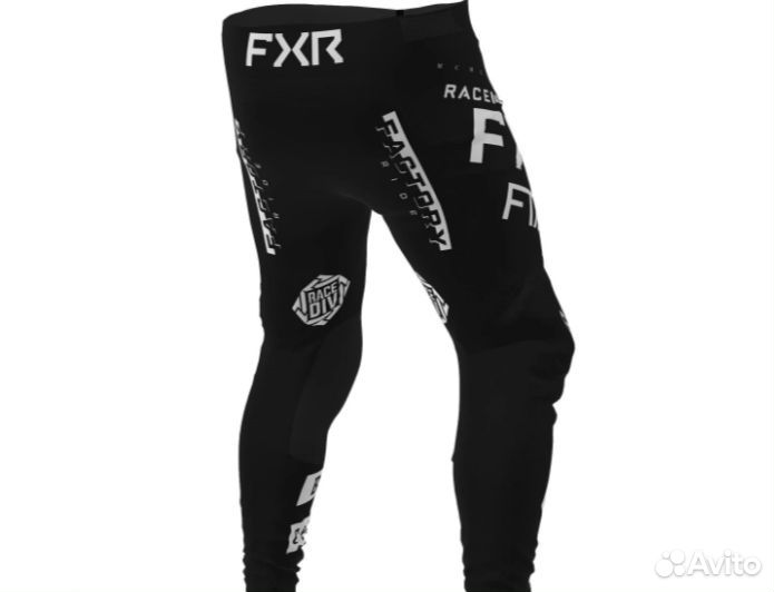Мотобрюки FXR podium gladiator MX 22 Black/White