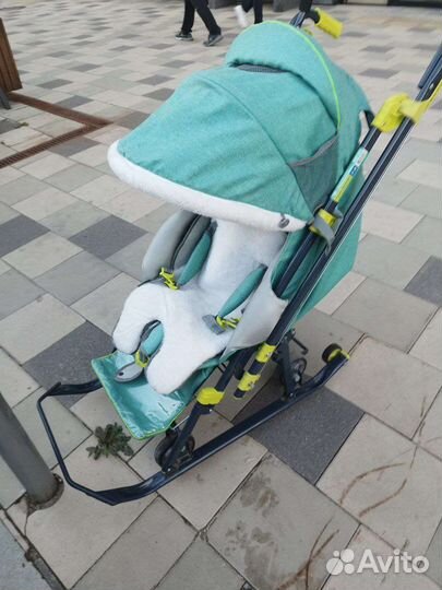 Санки коляска nika 7-3