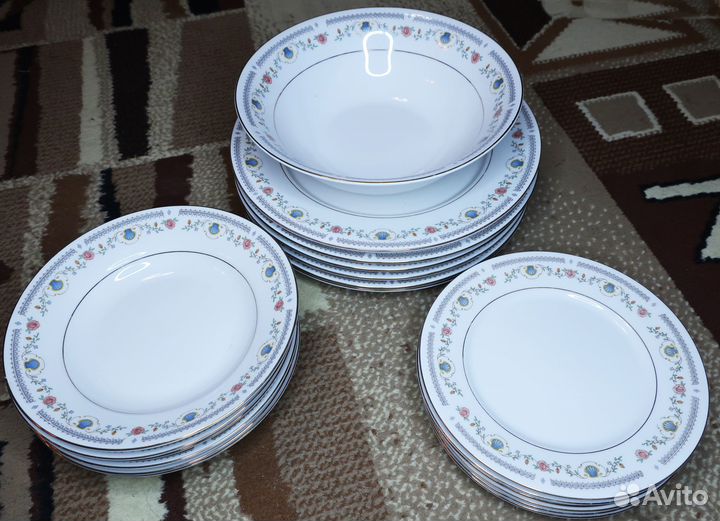 Столовый + чайный китайский сервиз мбп