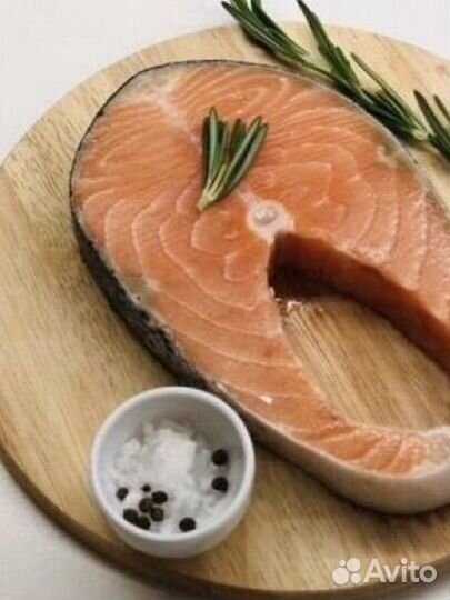 Стейки семги