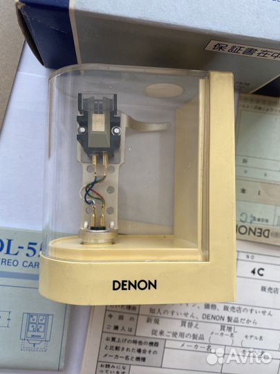 Головка мс Denon DL-55 mk2 как новая