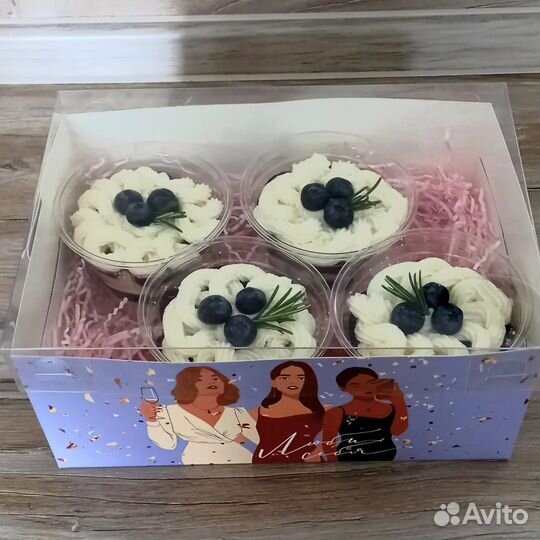 Трайфлы в стаканчиках