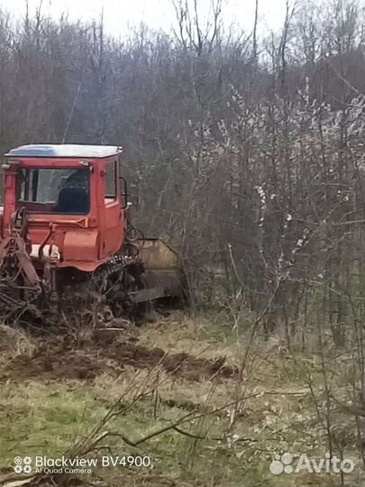 Корчевание деревьев,вспашка,нарезка дороги
