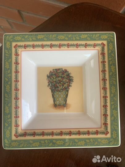 Шкатулка и тарелка Villeroy&Boch