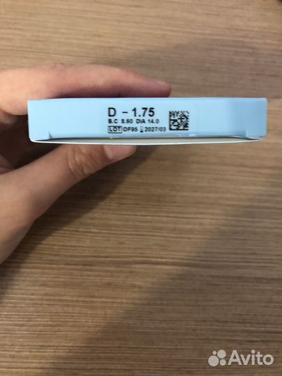 Линзы контактные