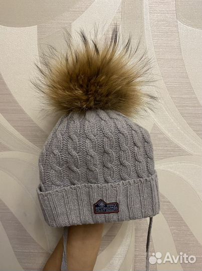 Зимняя шапка и шарф