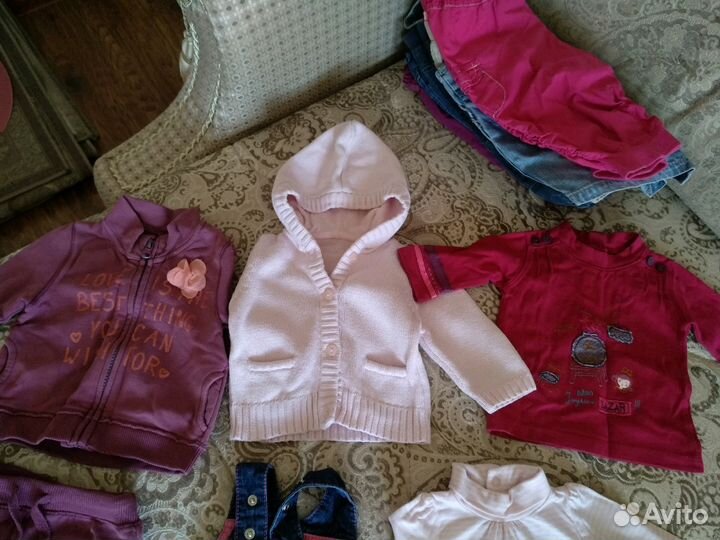 Пакет вещей на возвраст 68 74