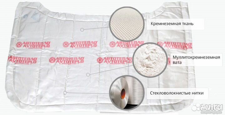 Автоодеяло автотепло, размер 165х115см