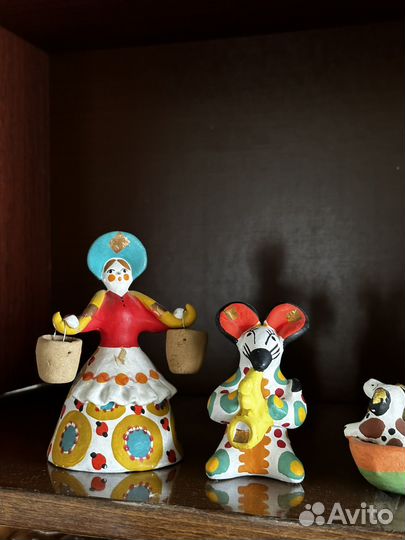 Дымковская игрушка в асс