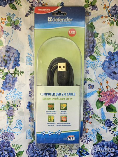 Кабель usb 2.0 a - usb mini b новый