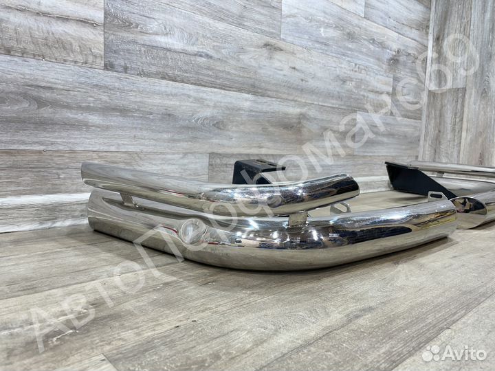 Защита заднего бампера Land Cruiser 200 2007-2015