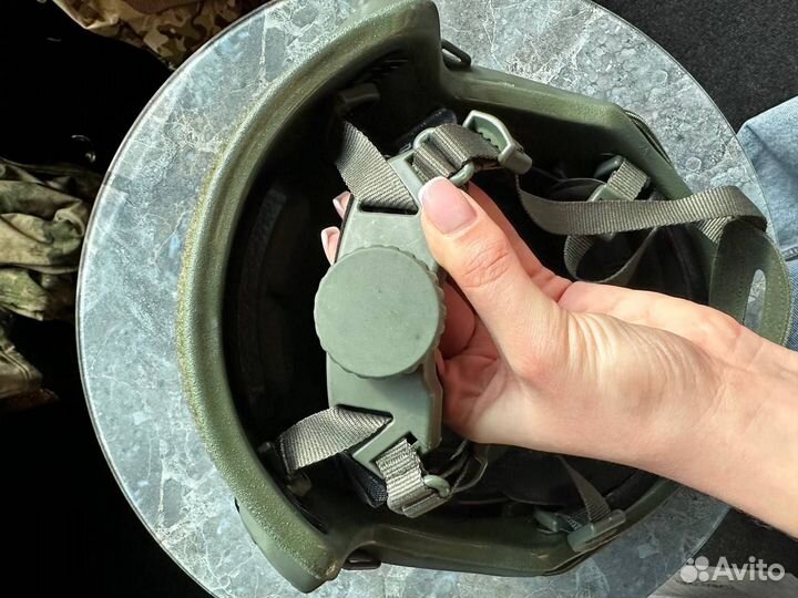 Тактический шлем Без ушей арамид