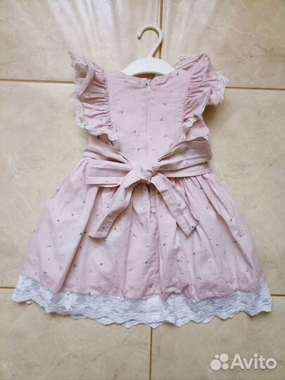 Платье летнее нарядное 92р