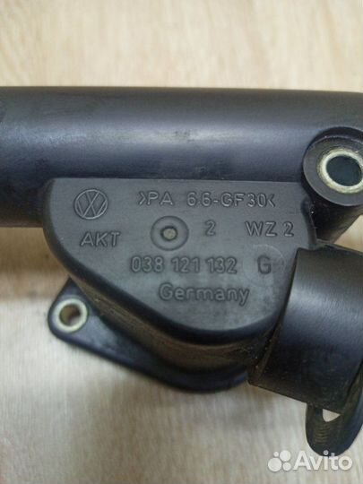 Фланец системы охлаждения Audi А6 С6 BRE 2007