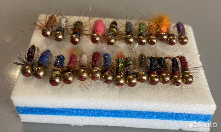 Мухи на хариуса (набор 25 шт)