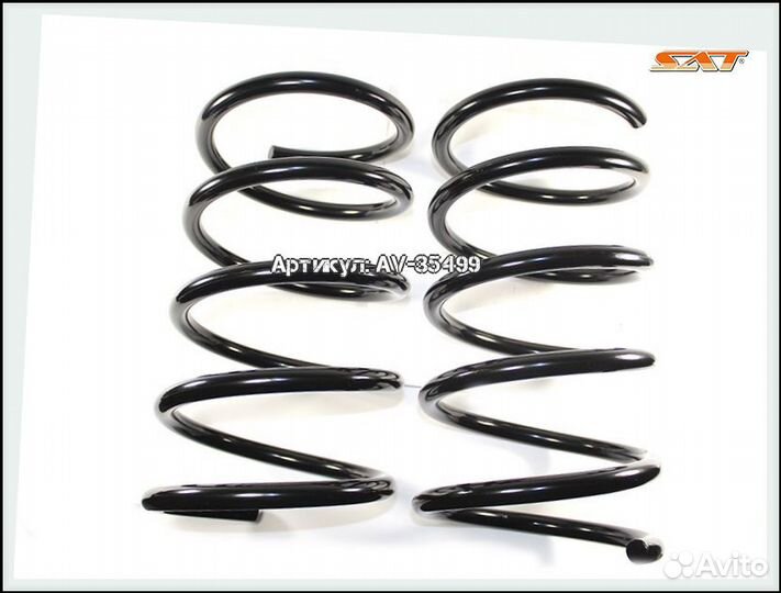 Комплект пружин 2шт передние hyundai santa FE 06