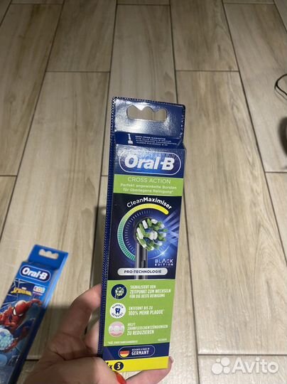 Сменные насадки oral b cross action
