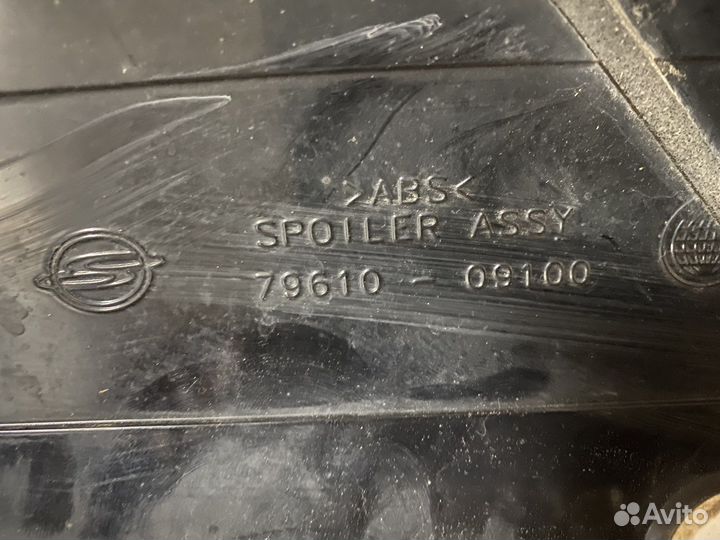 Спойлер ssangyong Kyron 2005-2015