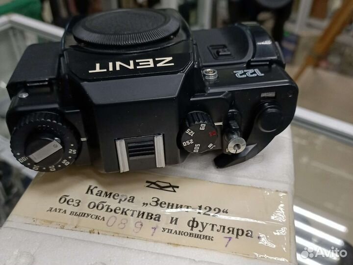 Фотоаппарат зенит 122 без объектива и футляра