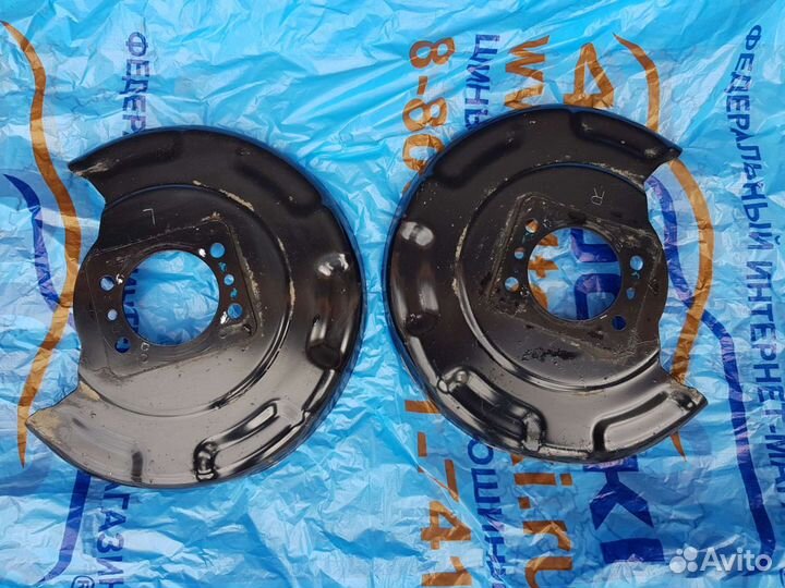 Rio 3 Solaris 1 Щит Тормозного Диска