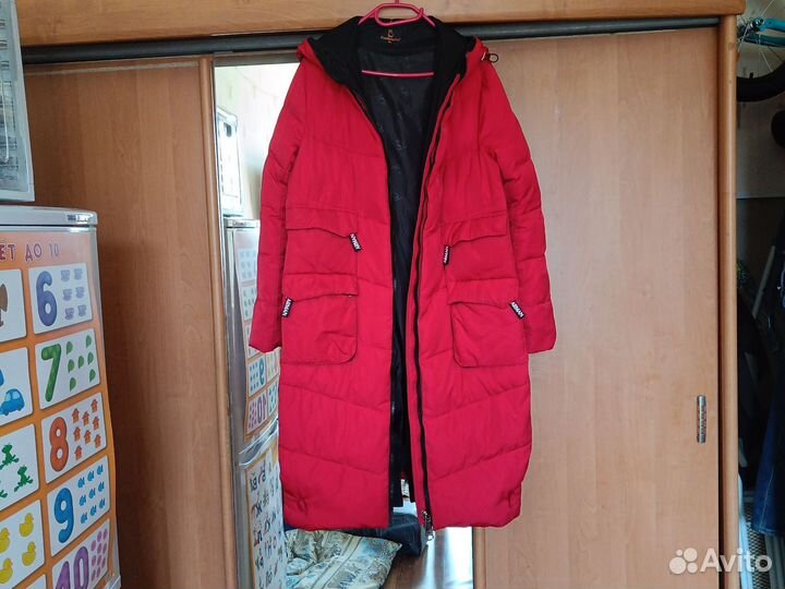 Пуховик зимний 50-52