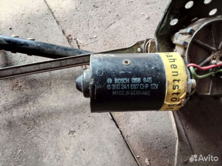 Привод дворников с мотором audi 80