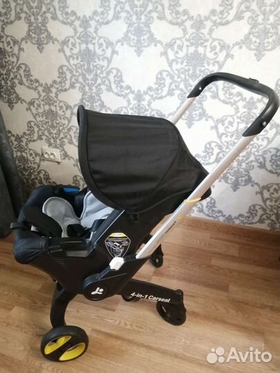 Автолюлька на колесах в идеальном состоянии