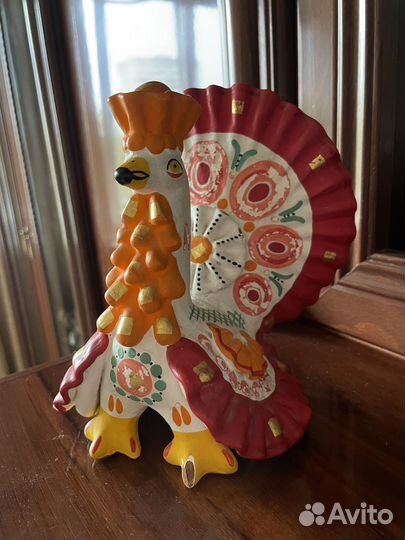 Дымковская игрушка индюк