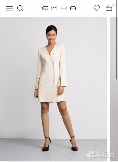 Платье пиджак 44 46