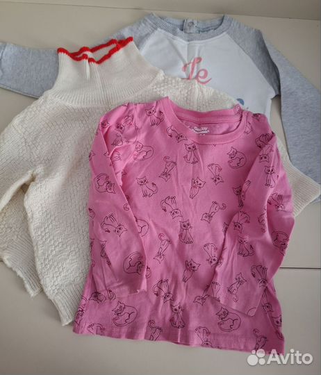 Вещи пакетом на девочку 86-92