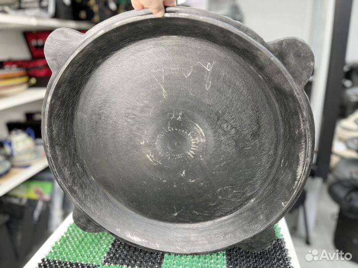 Чугунная крышка сковорода для казана