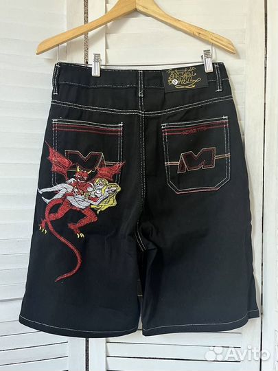 Джинсовые шорты y2k