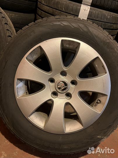 Зимние колеса в сборе шкода Skoda