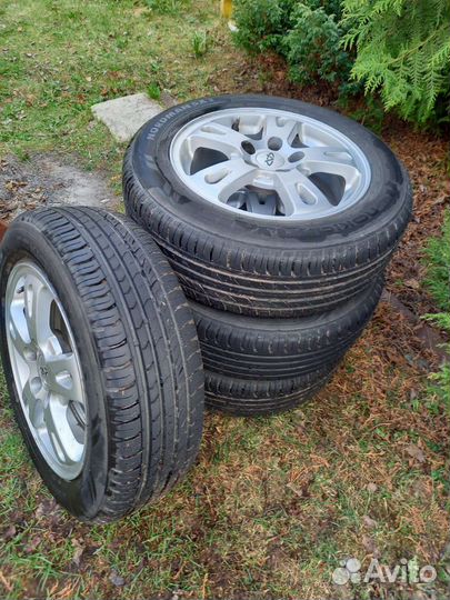 Колеса оригинальные Chery IndiS 185/65R15