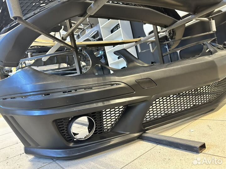 Mercedes benz w211 передний бампер amg 6.3
