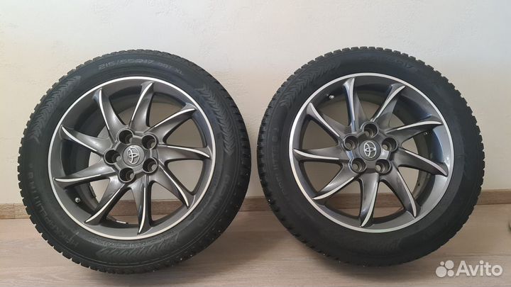 Зимние колеса на toyota r17