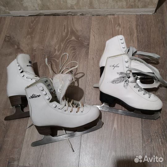 Коньки для девочки 30