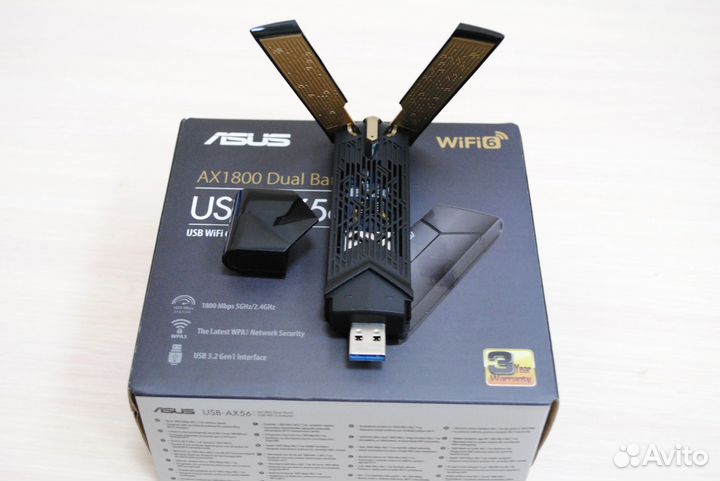 Сетевой адаптер wifi asus USB-AX56