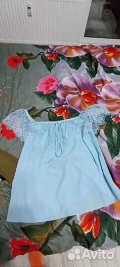 Женские вещи (платье,юбка,блузы) 46 48