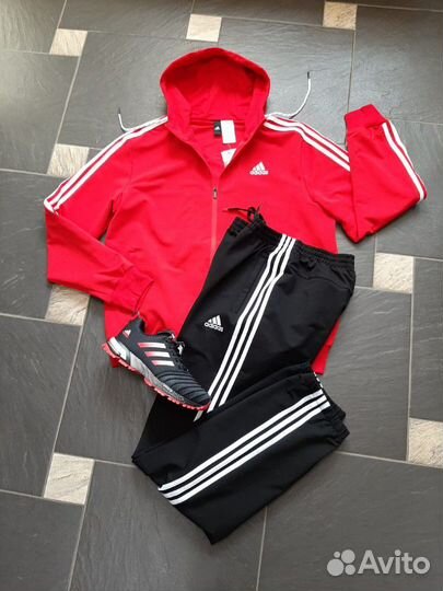 Спортивный костюм артикул 9004 красный