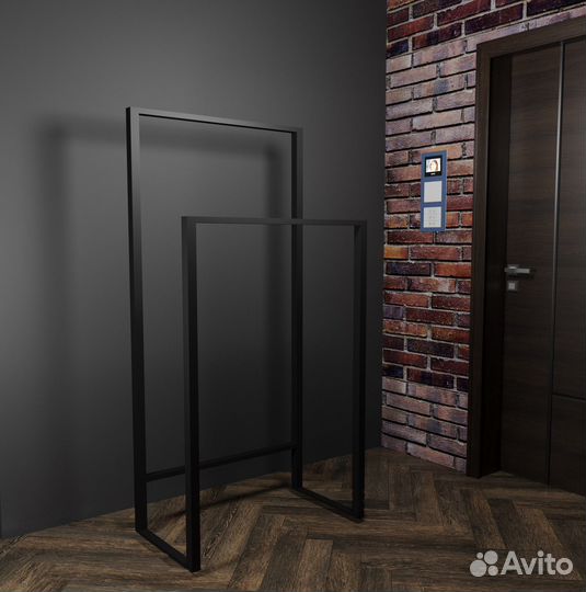 Вешалка напольная лофт
